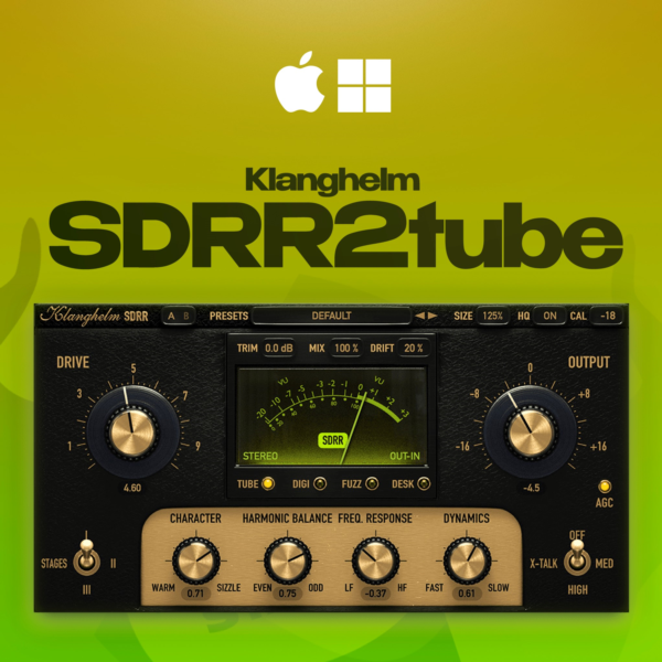 Klanghelm SDRR2tube Ключ активации [VST]