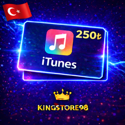 🍏🇹Подарочная карта Apple iTunes 250 TRY Турция🇹🇷🍏