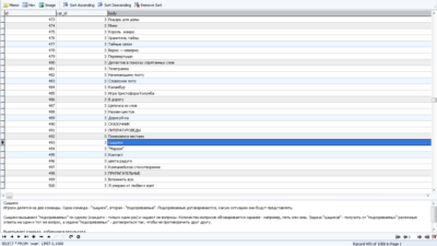 MySQL dump базы данных игр, конкурсов и розыгрышей 1300