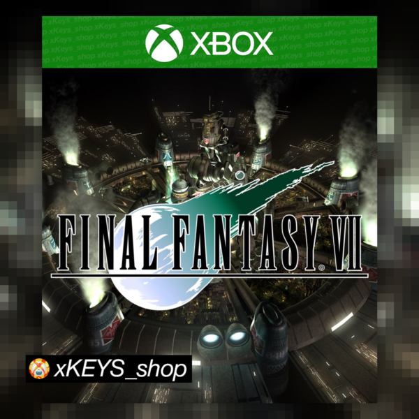 FINAL FANTASY VII XBOX КОД КЛЮЧ