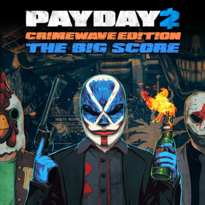 АРЕНДА PAYDAY 2 - CRIMEWAVE EDITION - THE BIG SCORE Game Bundle [Xbox] Личный Аккаунт