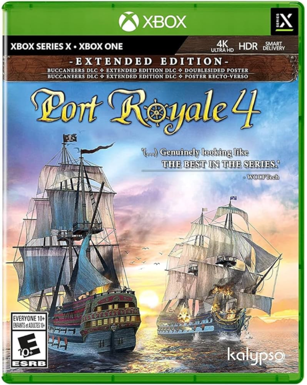 ⭐️ Port Royale 4 - Extended Edition Xbox One Series X|S