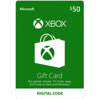 🎁 Xbox Карта Пополнения 50$ (USD) США 👑