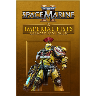 Warhammer 40,000 Space Marine 2 Imperial Fists Champion