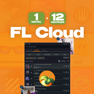 FL CLOUD | ПОДПИСКА 1-12 МЕСЯЦЕВ | PRO/PLUS