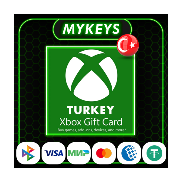 XBOX LIVE 25-4000 ЛИР КОШЕЛЬКА ПОПОЛНИТЬ КАРТА | ТУРЦИЯ