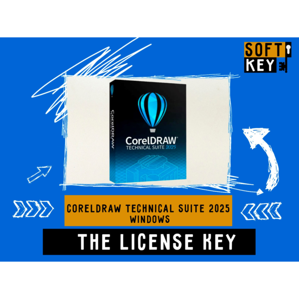 CorelDRAW 2025 Technical Suite — ключ навсегда Win