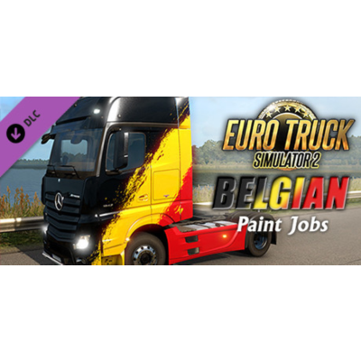 Euro Truck Simulator 2 - Belgian Paint Jobs Pack🎁STEAM