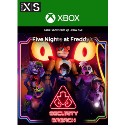 ⭐️ Five Nights at Freddy´s Security Breach Xbox One X|S