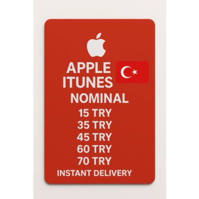 APPLE iTUNES TURKEY 20 TRY - 70 TRY Мгновенная доставка