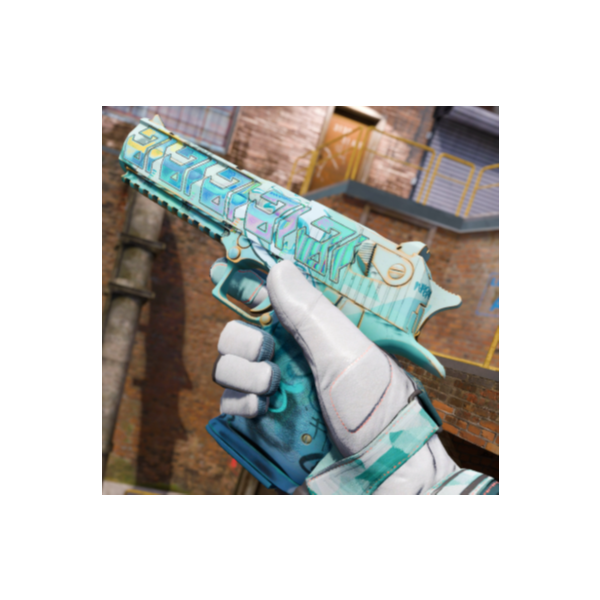 Desert Eagle | Tilted С 4 СЛУЧАЙНЫМИ НАКЛЕЙКАМИ