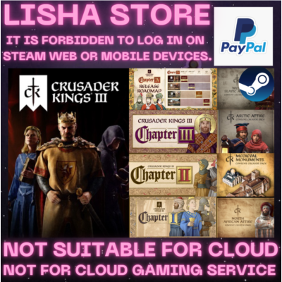 Crusader Kings III: Collection+Chapter V Steam Offline на 90 дней