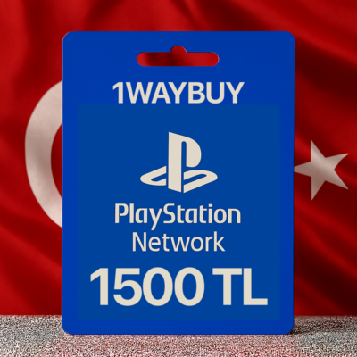 ТУРЦИЯ PlayStation Netwoк 1500 TRY Подарочная карта код