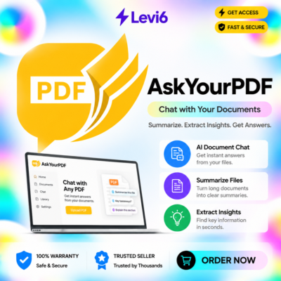 Подписка AskYourPdf Premium/Pro на 1 месяц