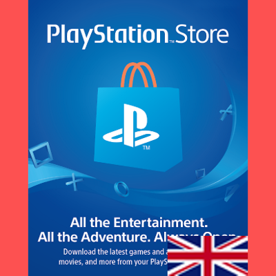 PLAYSTATION ПСН UK 50 GBP Код ВЕЛИКОБРИТАНИЯ АВТО