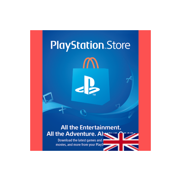 PLAYSTATION ПСН UK 120 GBP Код ВЕЛИКОБРИТАНИЯ АВТО