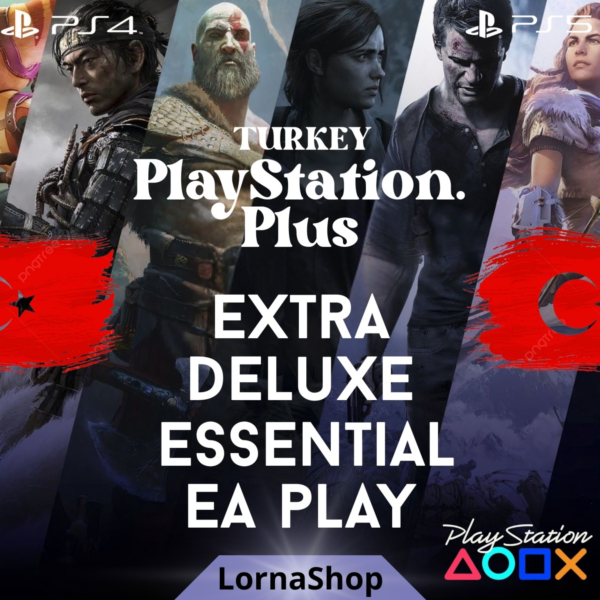 🇹🇷 PS Plus Turkey: Deluxe/Extra/Essential/EA Play 🔥