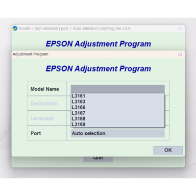 Сброс памперса принтеров EPSON - L3160 L3161 L3163 L3166 L3167 L3168 L3169