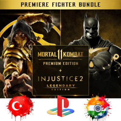 Mortal Kombat 11 Ultimate + Injustice 2 Leg. PS4/PS5/PS