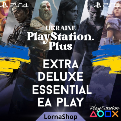 🇺🇦 PS Plus UA 1-12 мес + EA Play |Все типы подписок🔥