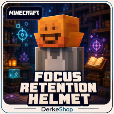 🔑Minecraft Focus Retention Helmet Key➤Java/Bedrock