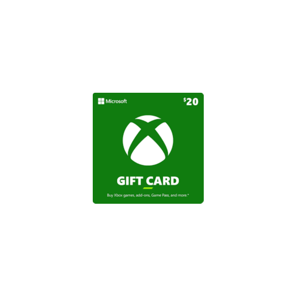 Xbox Gift Card 20$ USD (USA)[No fees][Моментально]