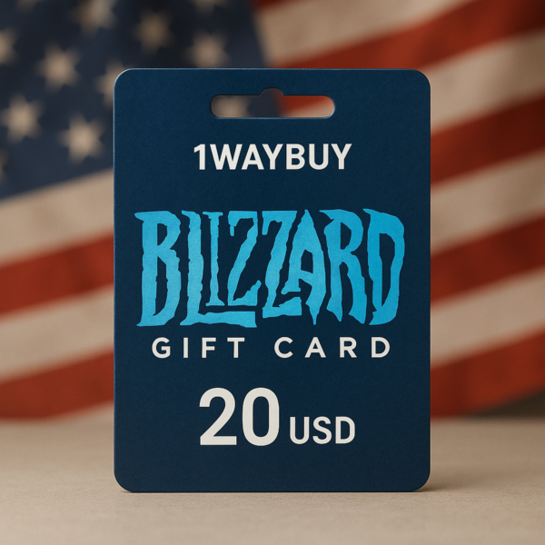 США Близзард Battle.net 20 USD Подарочная карта код