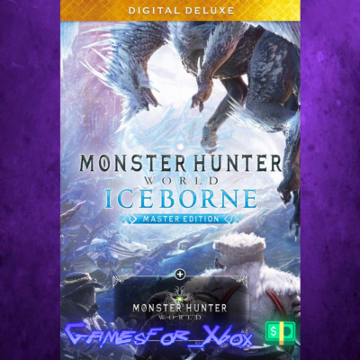 ☀️Monster Hunter World Iceborne Master Edition Digital Deluxe XBOX