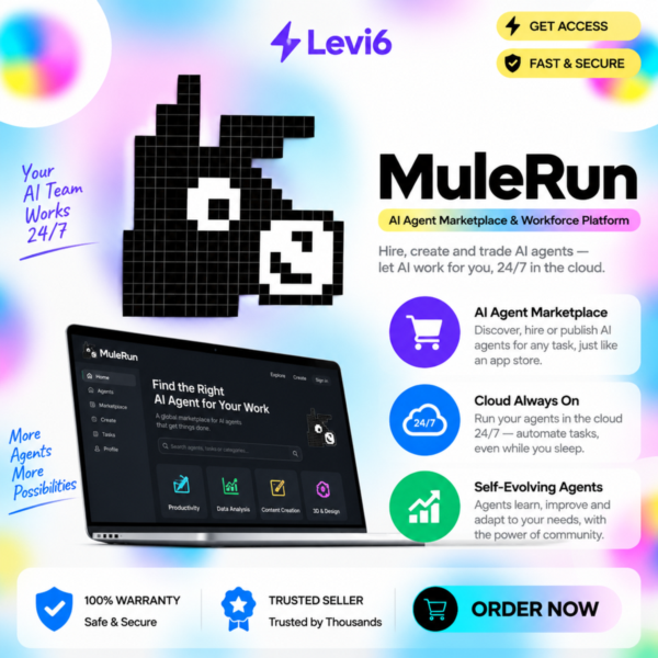 Подписка на Mulerun AI PLUS/SUPER/PRO на 1 месяц | ПОЛНАЯ ГАРАНТИЯ