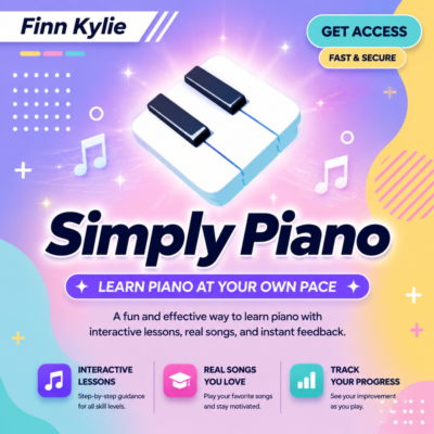 Подписка Simply Piano & Premium на 1месяца, гарантия