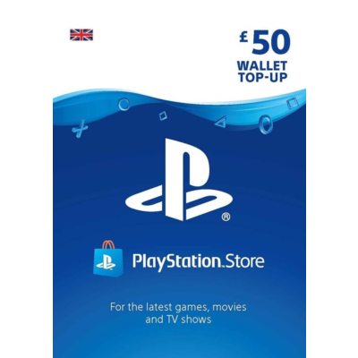 PlayStation Network Gift Card 50 GBP£ (ЮК)