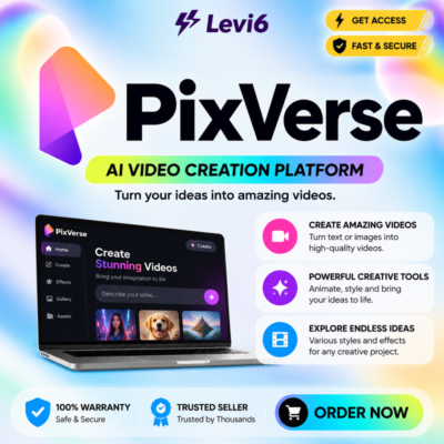 Искусственный интеллект PIXVERSE | 1 МЕСЯЦ ПОДПИСКИ/ПОК