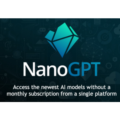 Подписка на NanoGPT PRO + пополнение 1 МЕСЯЦ