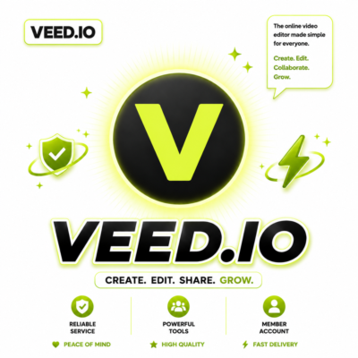 ПОДПИСКА НА VEED.IO / VEED AI 1 МЕСЯЦ