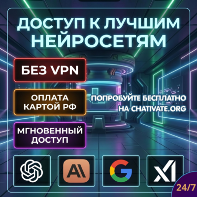 ⚡Доступ к ЛУЧШИМ нейросетям | Claude Opus 4.8 | GPT 5.5 | Gemini 3.1 Pro