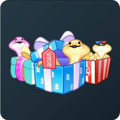 🎁Случайный коллекционный подарок Snake Box