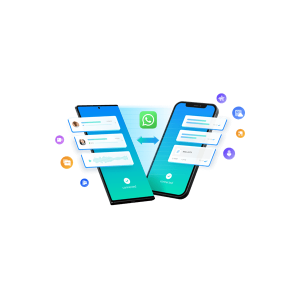 MobileTrans WhatsApp (iPhone↔Android) WINDOWS 2 DEVICE