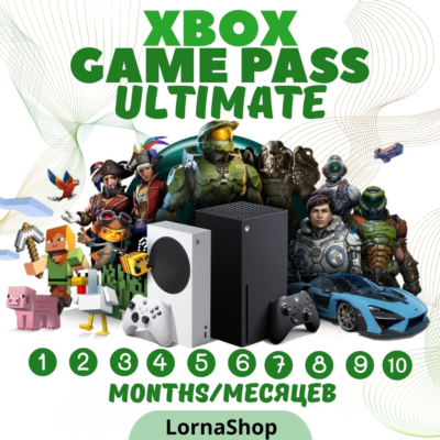 🟢 Xbox Ultimate 1-12 мес | Играй по максимуму 🎮