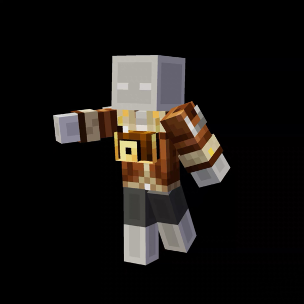 Персонаж Minecraft Happy Ghast Pilot Coat✨ Bedrock