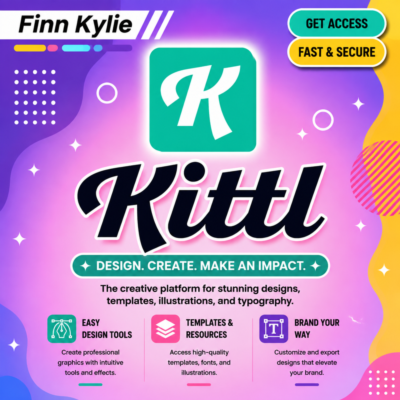 Подписка на членство Kittl Ai на 1 месяц (Kittl .com)