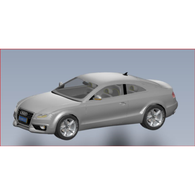 Audi A5 3D модель (SLDASM) — сборка для SolidWorks