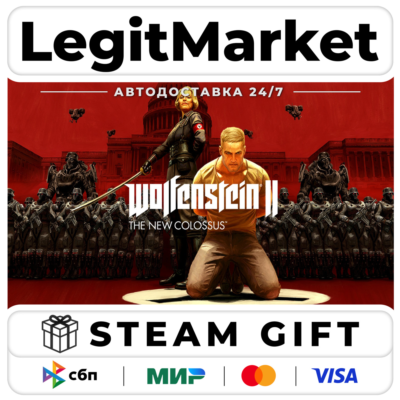 Wolfenstein II: The New Colossus / Steam АВТО / РУ+МИР