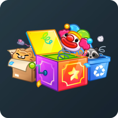 🎁Случайный коллекционный подарок Jack-in-the-Box