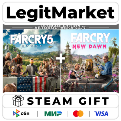Far Cry 5 + Far Cry New Dawn Deluxe - АВТО - РУ+МИР