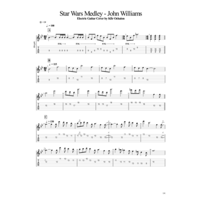 Табы Kfir Ochaion - Star Wars Medley