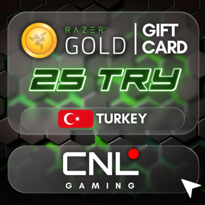 24/7 АВТО | RazerGold 25 TRY (подарочная карта)
