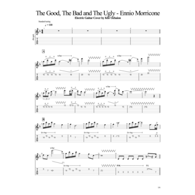 Табы Kfir Ochaion - The Good, the Bad and the Ugly