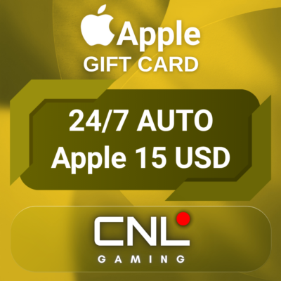 24/7 AUTO | Apple & iTunes 15 долларов США (подарочная карта)