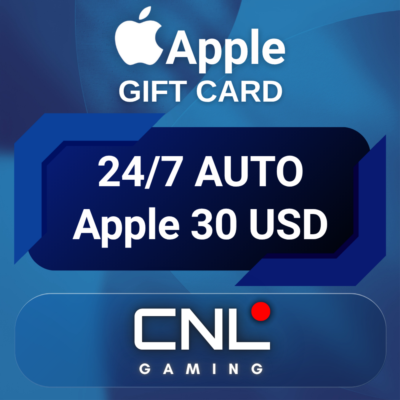 24/7 AUTO | Apple & iTunes 30 долларов США (подарочная карта)