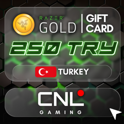 24/7 АВТО | RazerGold 250 TRY (подарочная карта)